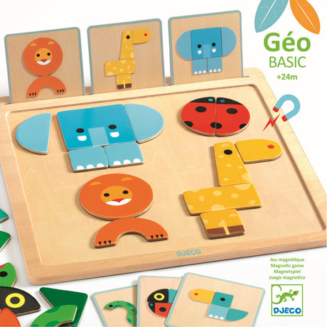 Magnet-Legespiel: GeoBasic - korbmayer. ganz besonders. für kinder.