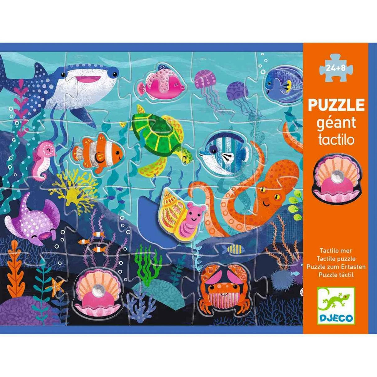 Puzzle: Tactilo Meer 24 + 8 Teile