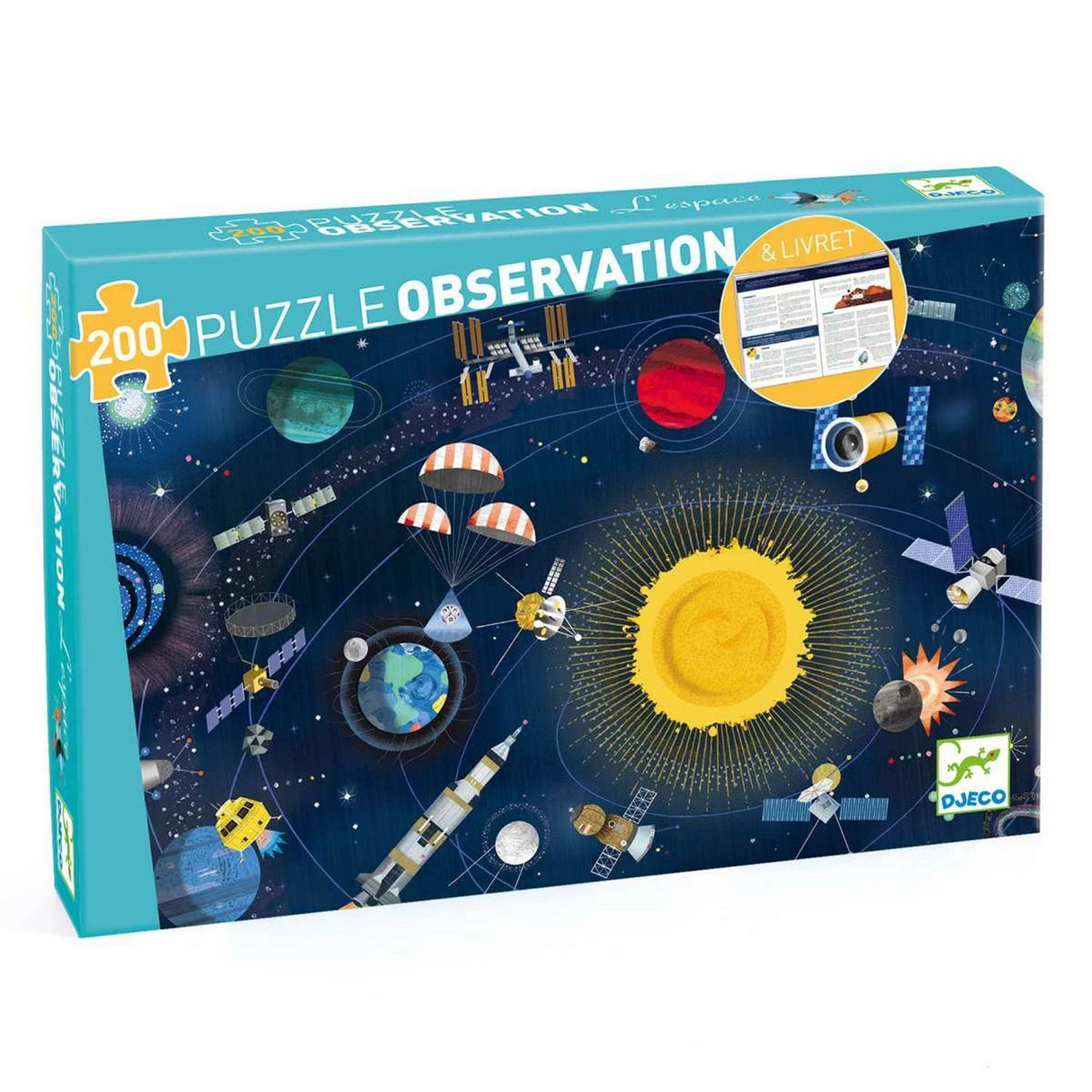 Wimmelpuzzle: Der Weltraum