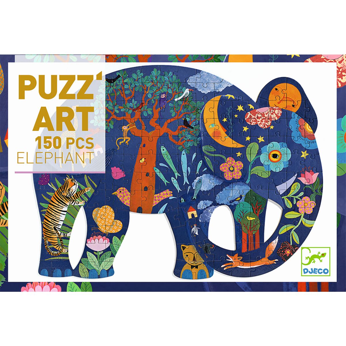 Puzz'art: Eléphant - 150Stk. *