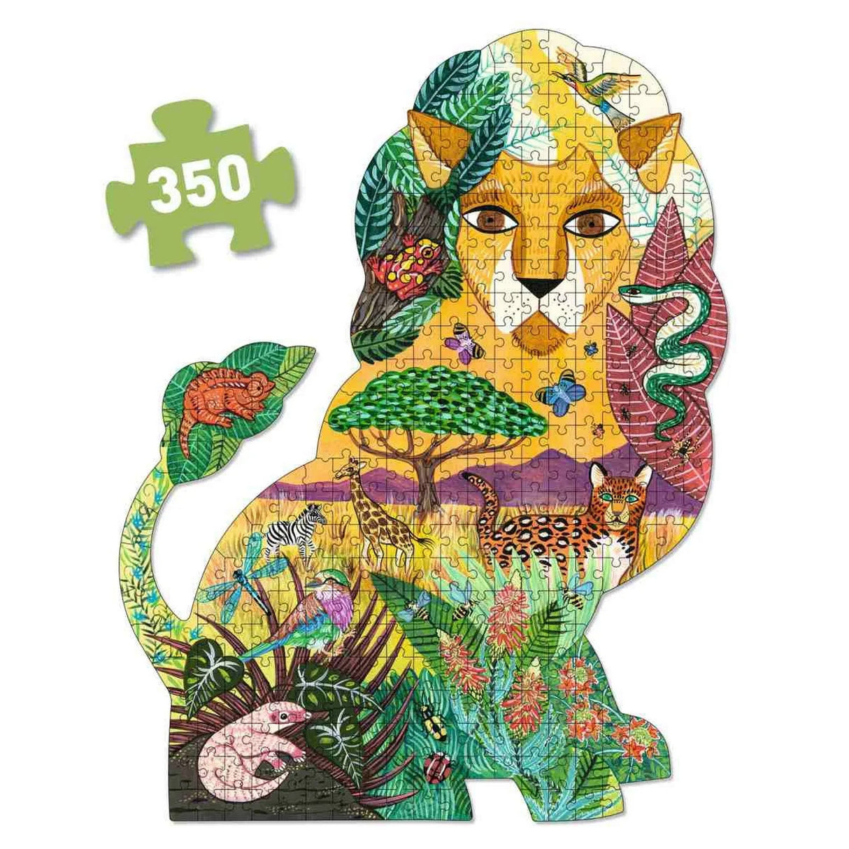 Puzzle: Puzz'Art Löwe - 350 Teile