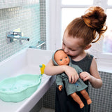 Puppen Bademantel