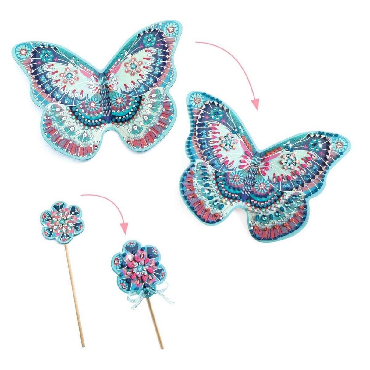 DIY: Feenflügel & Zauberstab