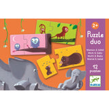 Lernspiel - Puzzle duo/trio: Mami & BabyDjecoLernspiel - Puzzle duo/triokorbmayer. ganz besonders. für kinder.