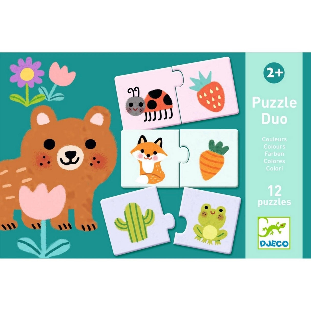 Puzzle Duo: Farben