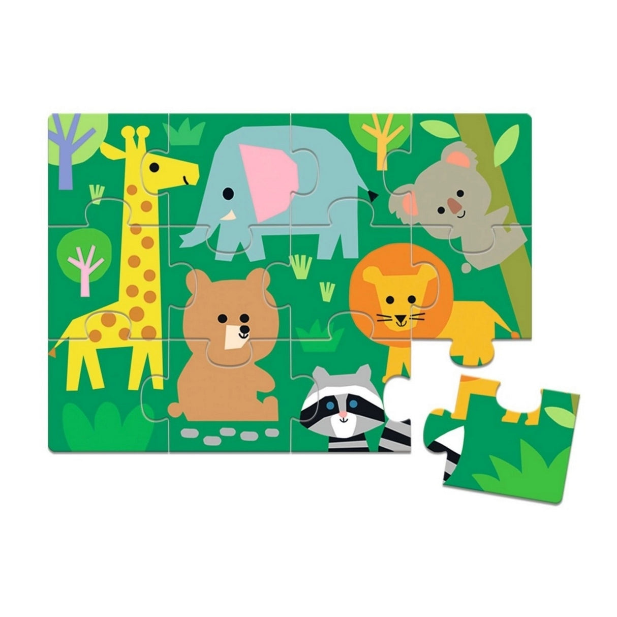 Lernspiele: Wilde Tiere - 5 Spiele