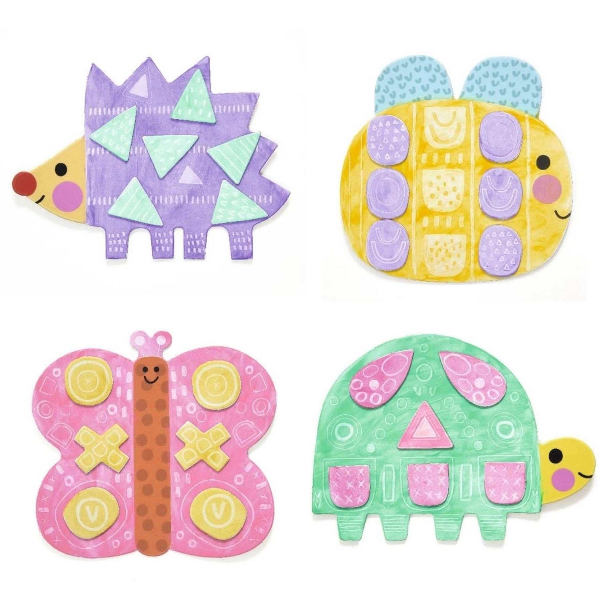 Malset 18+: Fingerfarbe - Kleine Formen