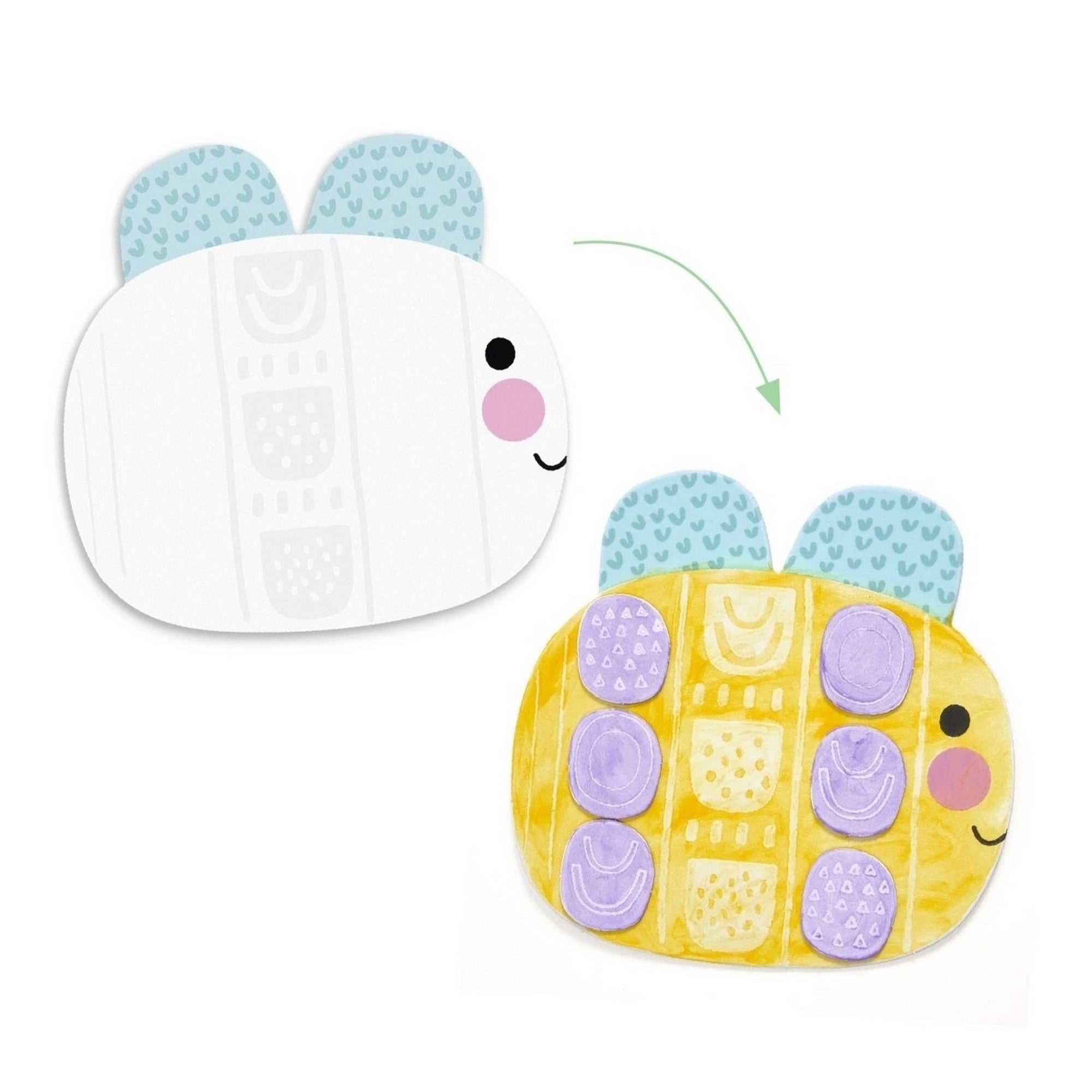 Malset 18+: Fingerfarbe - Kleine Formen