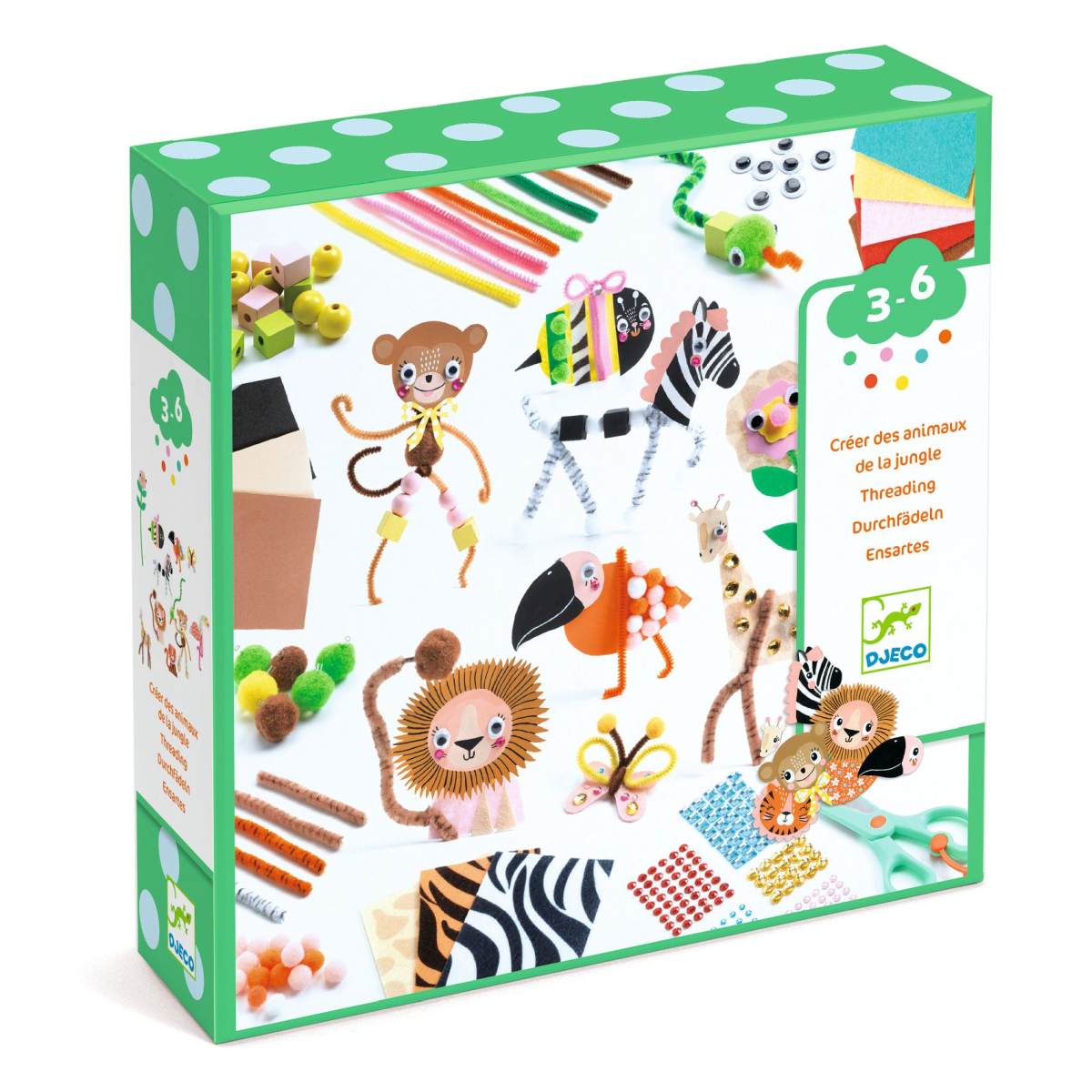Kreativbox Dschungeltiere
