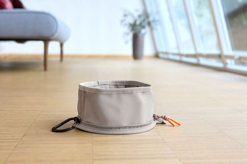 Hundenapf "to go"- Tura/ taupe