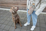 Flaschen & Leckerli Tasche- Boudi/ taupe