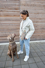 Flaschen & Leckerli Tasche- Boudi/ taupe