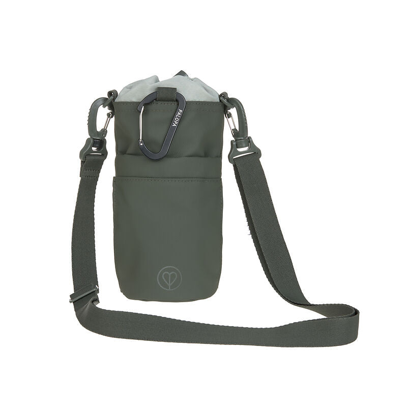 Flaschen & Leckerli Tasche- Boudi/ dark olive