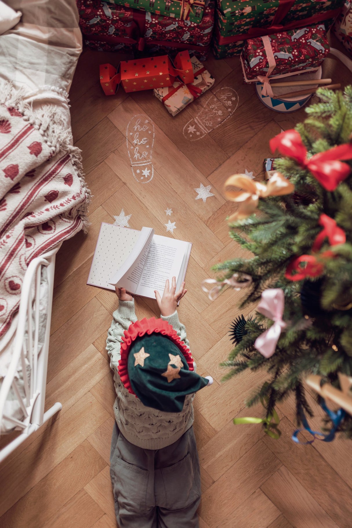 Weihnachtsdekoration - Fußabdrücke - korbmayer. ganz besonders. für kinder.