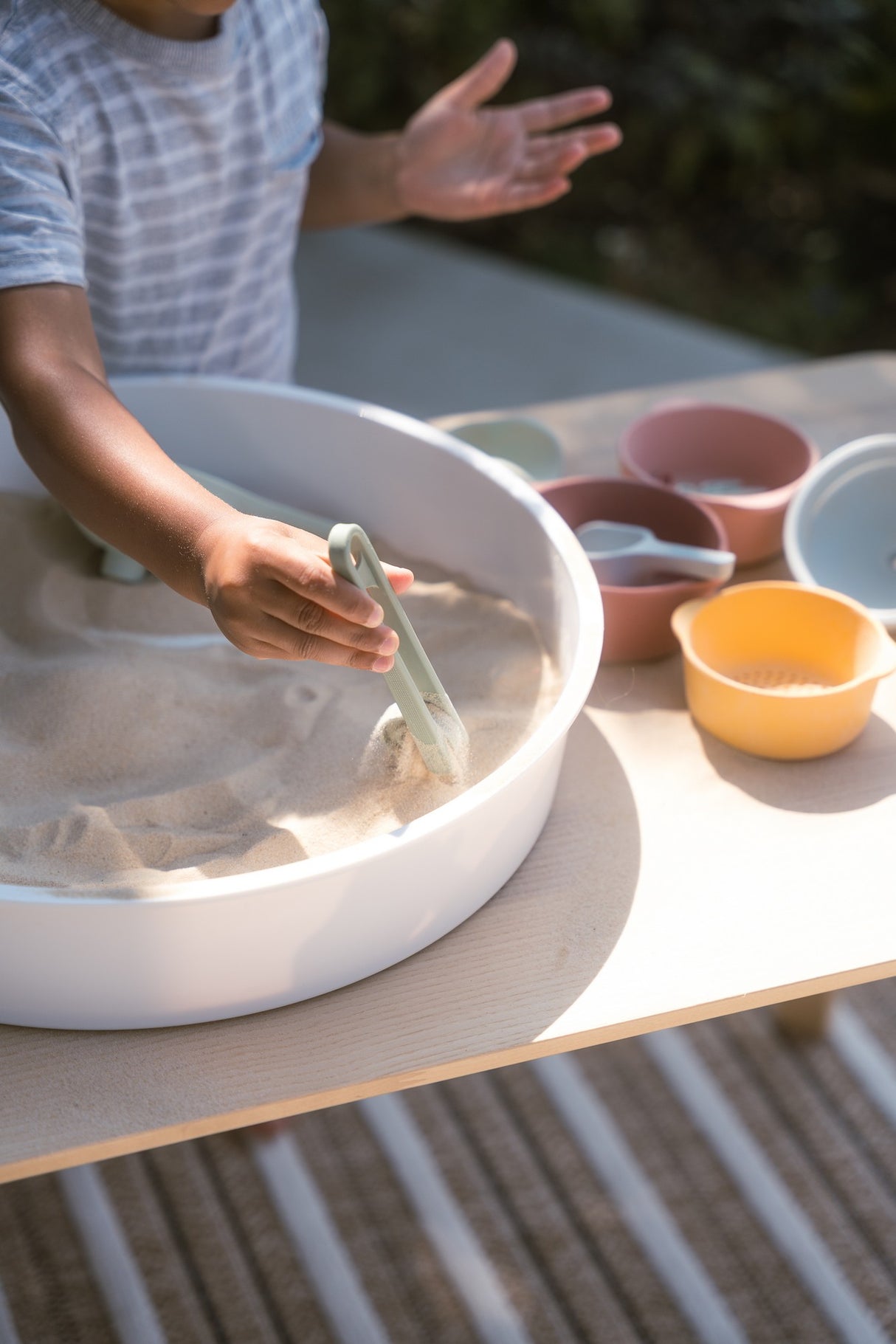 Sensorik Pinzetten-Set Coral/Yellow