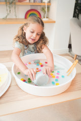 Sensorik Pinzetten-Set Coral/Yellow