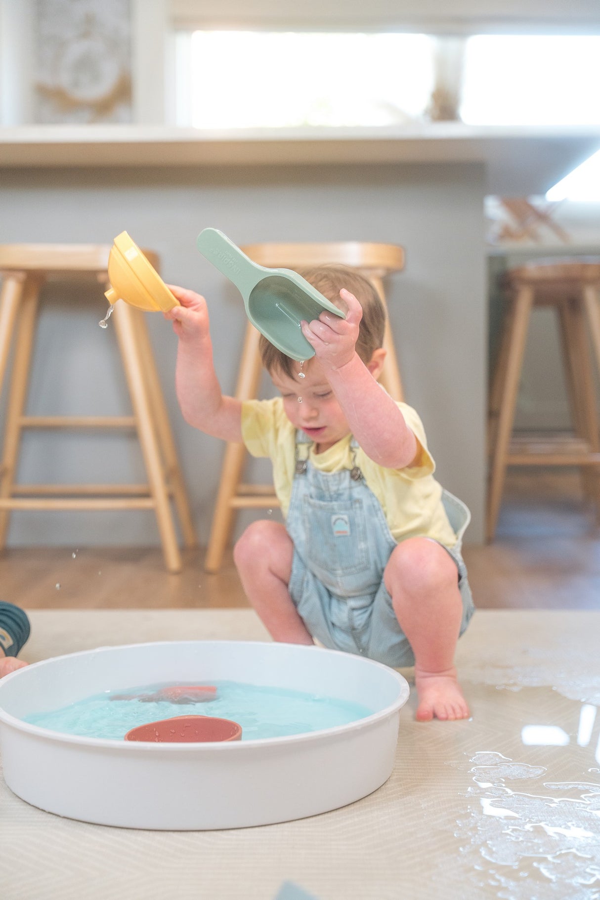 Sensorik Schaufel-Set Green/Blue