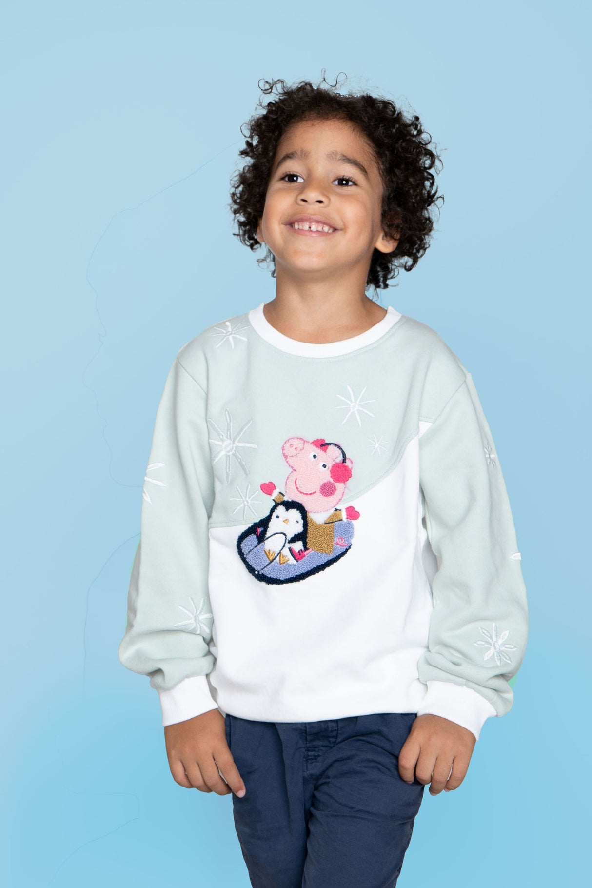 Peppa Wutz Winter Time Sweater / 92