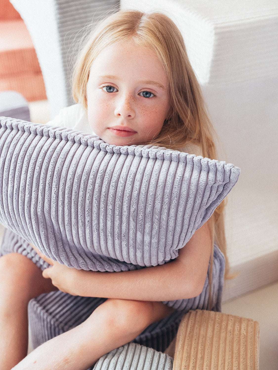 Block Cushion/ BlueberryWigiwamaBlock Cushion/ Blueberrykorbmayer. ganz besonders. für kinder.