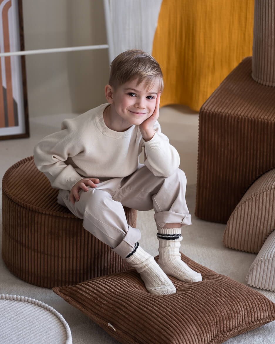 Block Cushion/ Toffee - korbmayer. ganz besonders. für kinder.