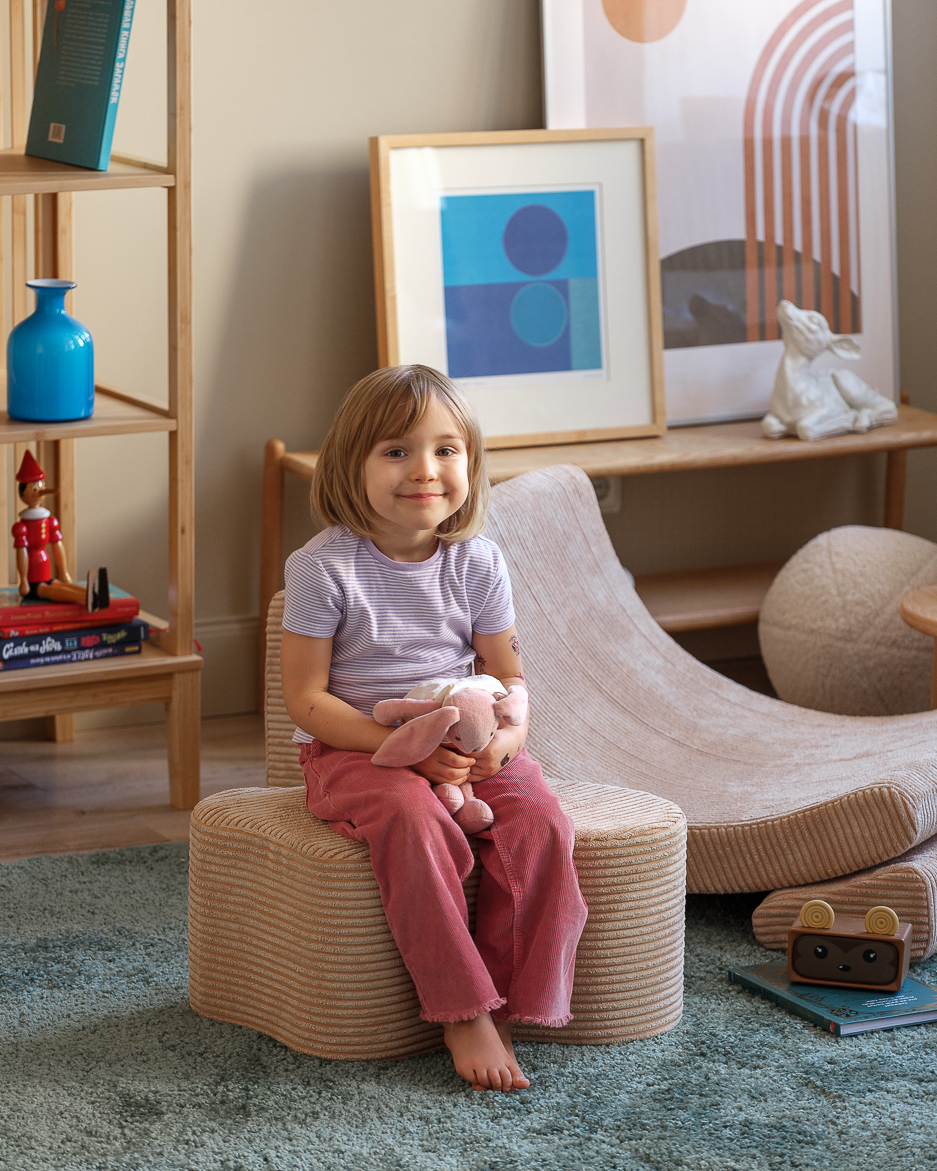 Cloud Pouffe/ Brown Sugar - korbmayer. ganz besonders. für kinder.