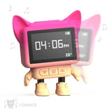 Tanzender Wecker/ Pink
