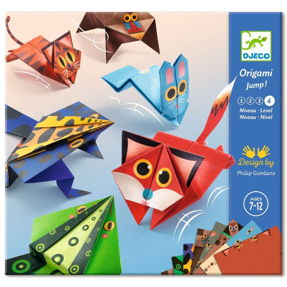 Origami: Springende Tiere