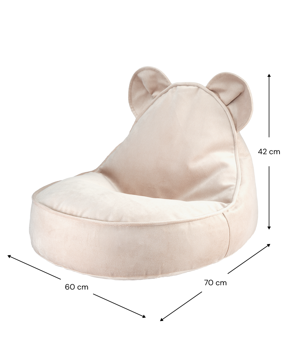 Bear Beanbag/ Beige