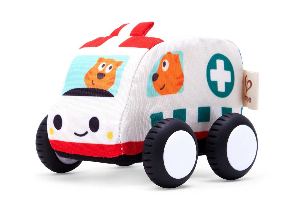 Plüschauto-Set mit Rückziehmotor