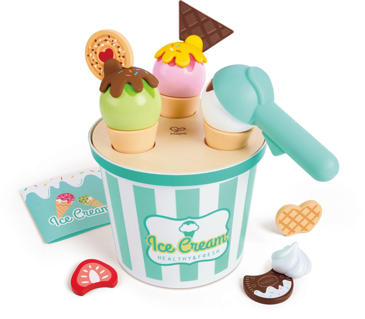Eiscreme-Set