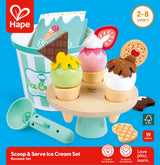 Eiscreme-Set