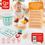 Eiscreme-Set