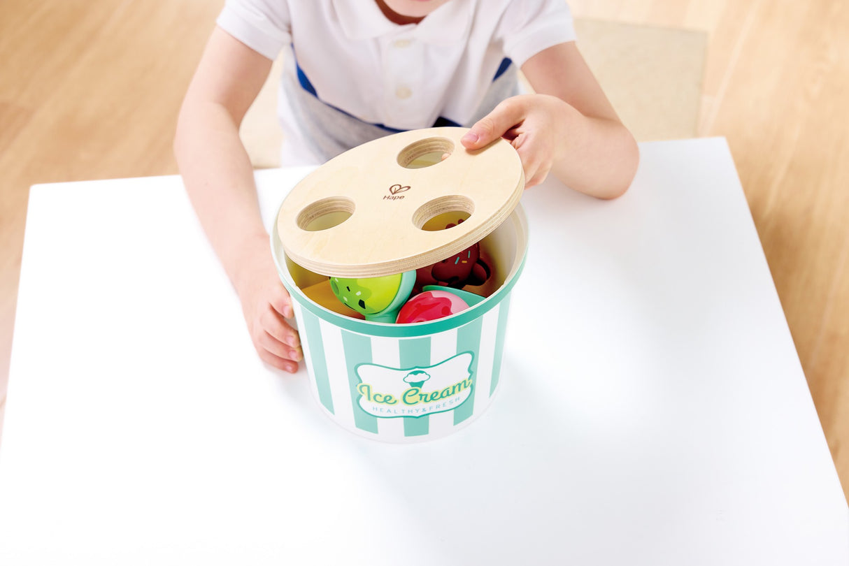Eiscreme-Set