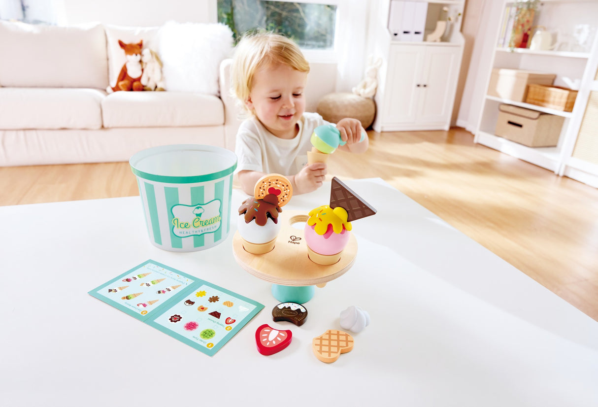 Eiscreme-Set