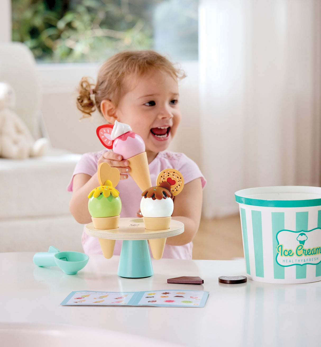 Eiscreme-Set