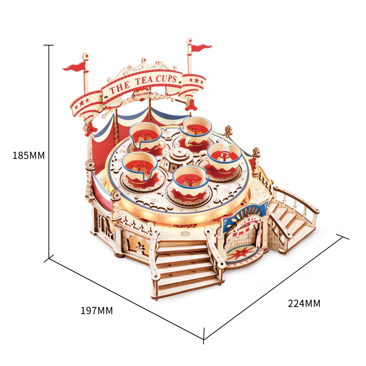 ROKR Tilt-a-Whirl - korbmayer. ganz besonders. für kinder.