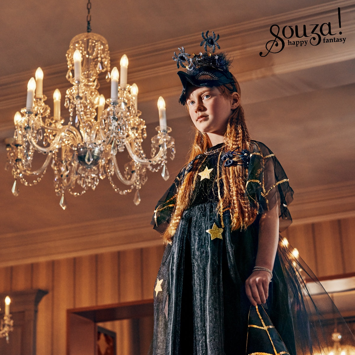 Hexenkostüm Kleid Evilian 5-7Jahre