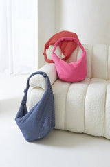Lukkily Bag #1 Terry navy/white