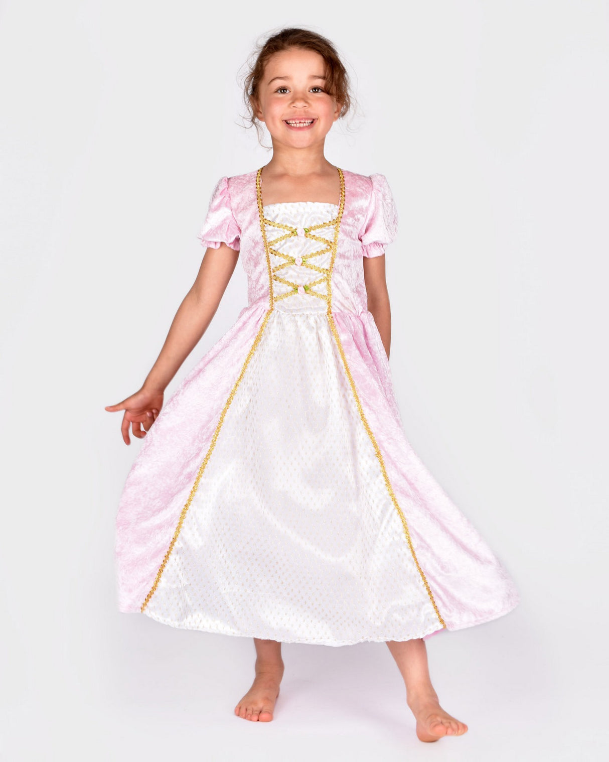 Prinzessinnen Samt- Kleid 4-6 Jahre