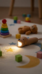 Taschenlampe Hund