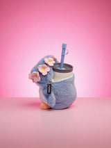 trinkbecher mit Plüschbezug - Fuzzie Pinguin