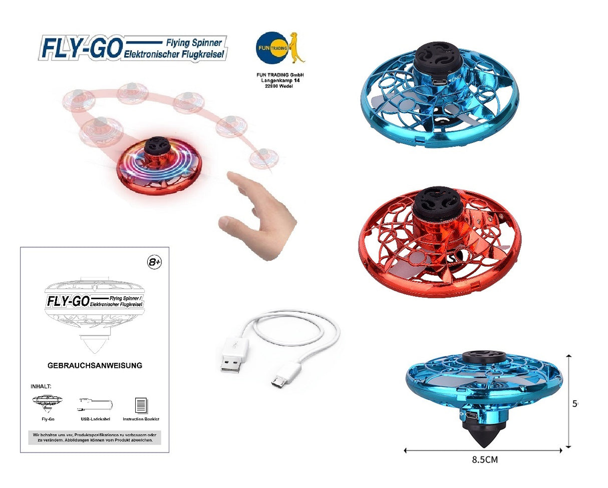 Flying Spinner- Elektrokreisel (1 Stück)