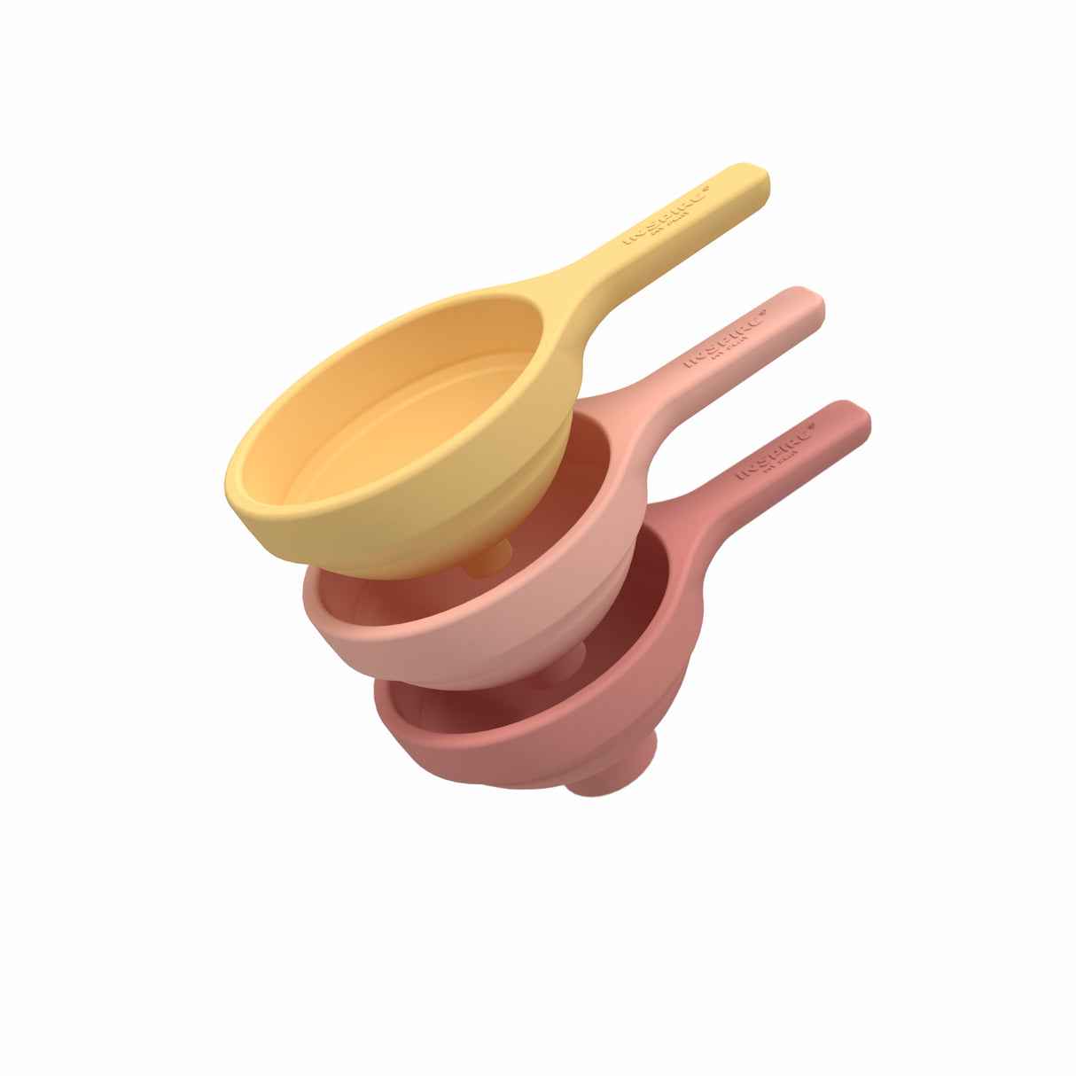 Sensorik Trichter-Set Coral/Yellow