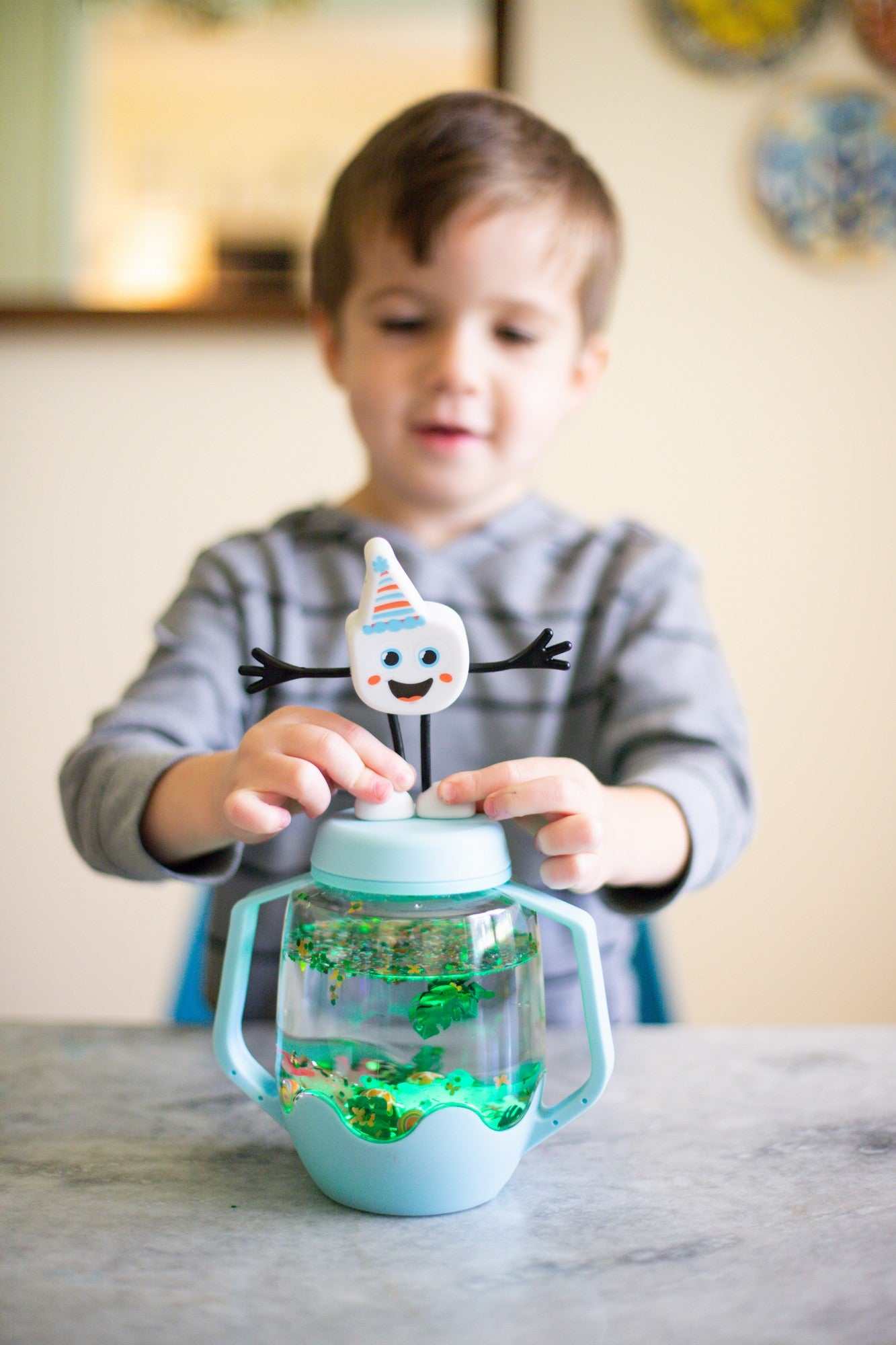 Sensorisches Spielgefäß/ Frosty