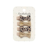 Haar Clips Mini Leopard