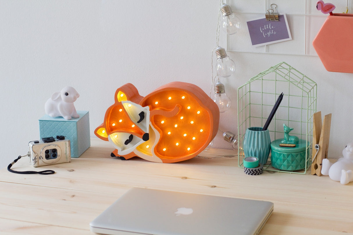 Lampe- FuchsLittle LightsLampe- Fuchskorbmayer. ganz besonders. für kinder.