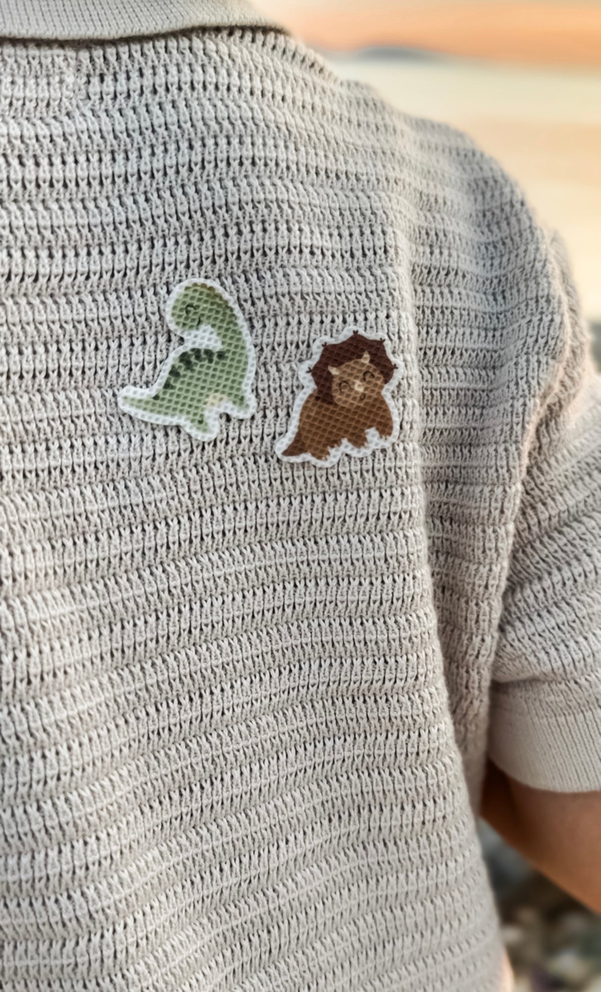 Anti Mücken Aufkleber - Dino Edition