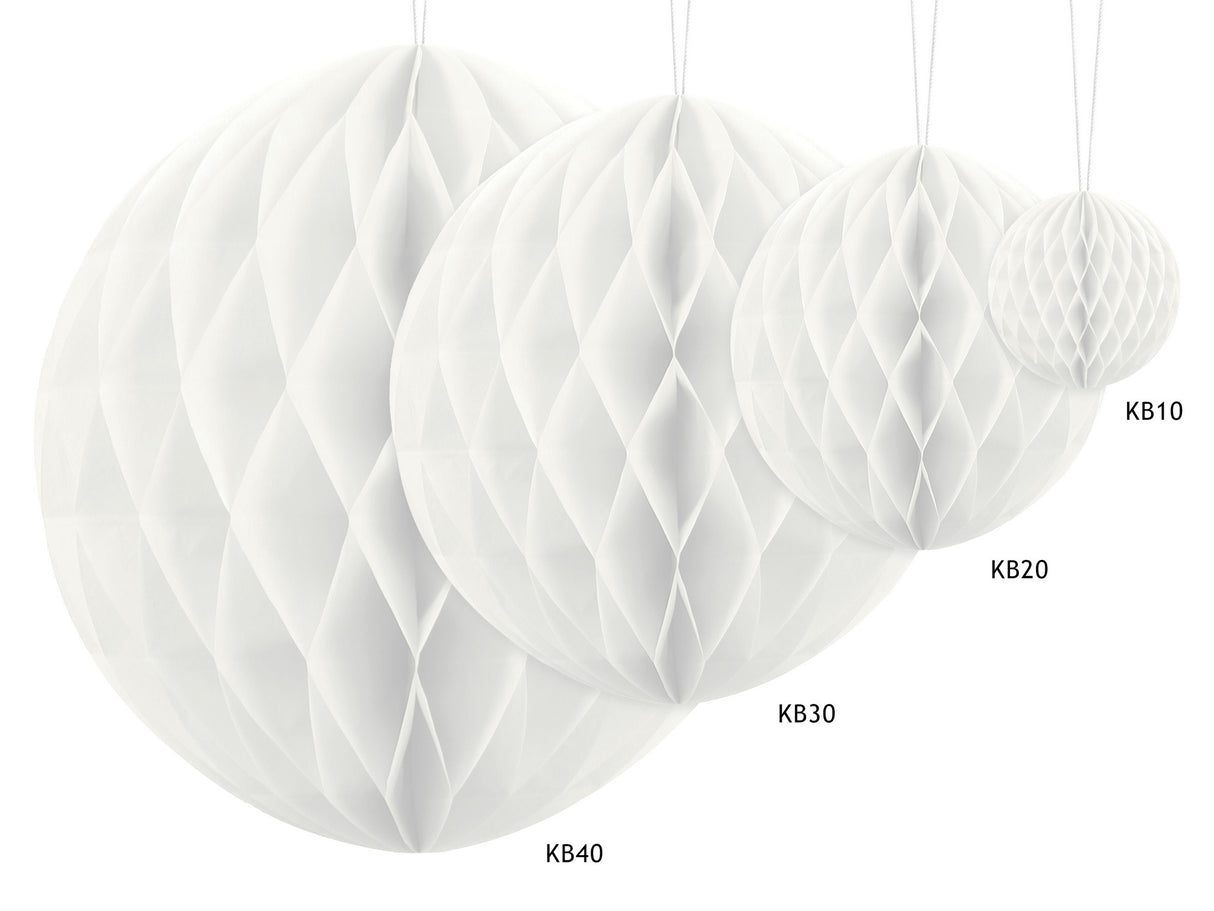 Honeycomb Ball, whitePartyDecoHoneycomb Ball, whitekorbmayer. ganz besonders. für kinder.