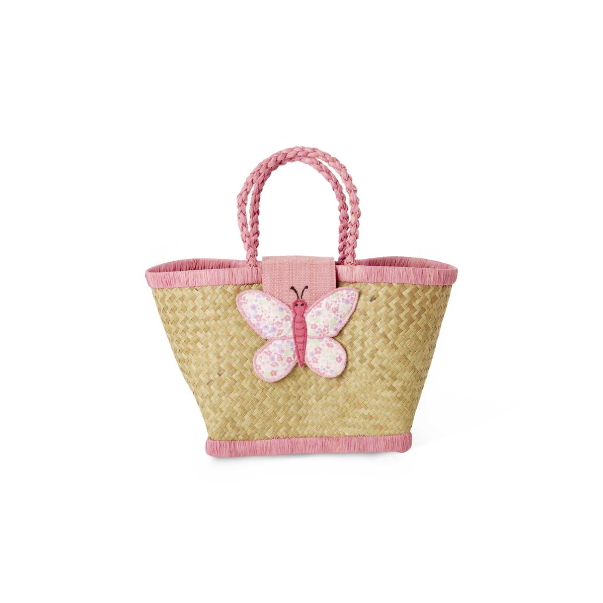 Raffia Kids Bag/ Butterfly