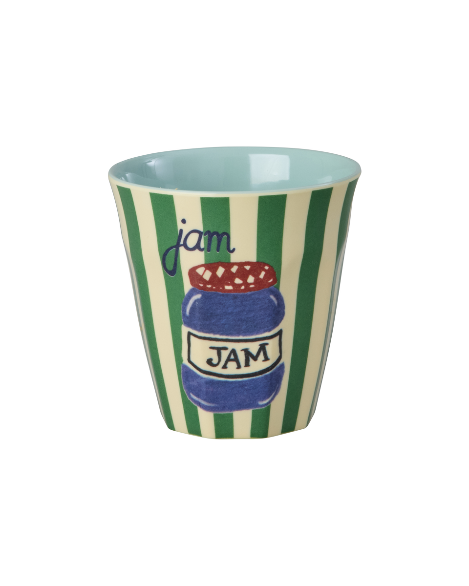 Kinderbecher Set 6er Pack/  ABC Print blau 160 ml